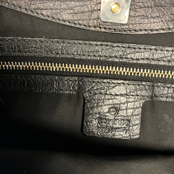 Authentic Gucci Hasler Horsebit Black Purse - Picture 11 of 12